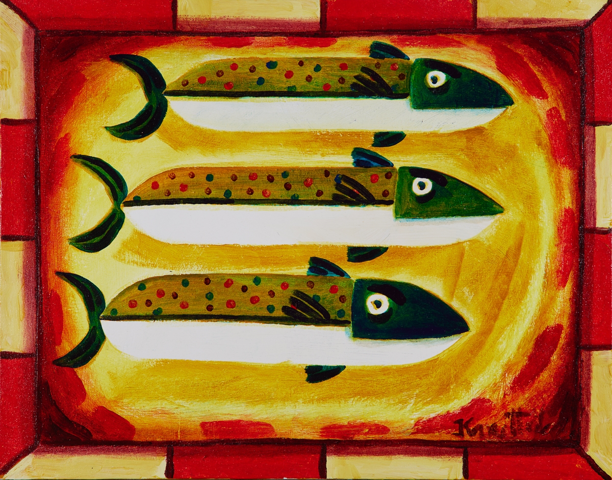 Graham Knuttel | Title : THREE FISH | MutualArt