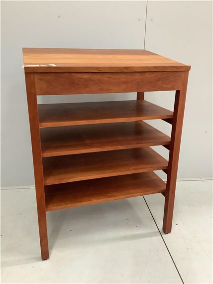 A Thomas Moser cherrywood folio stand by Thomas Moser