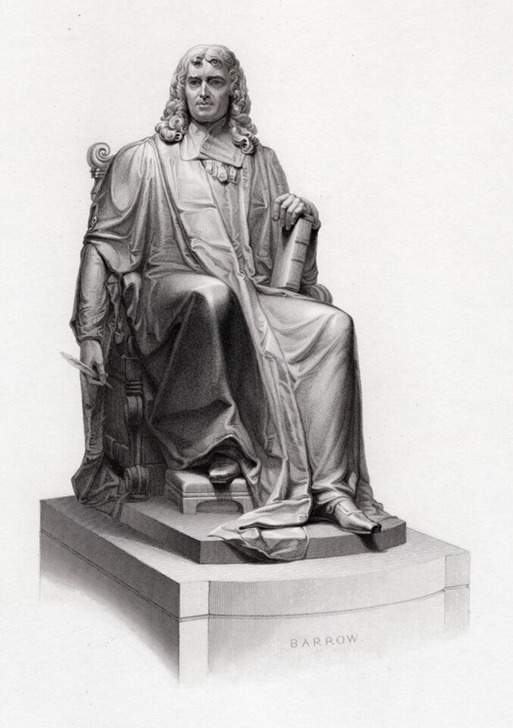 Matthew Noble | MATTHEW NOBLE 1800s Engraving Isaac Barrow (1817 ...