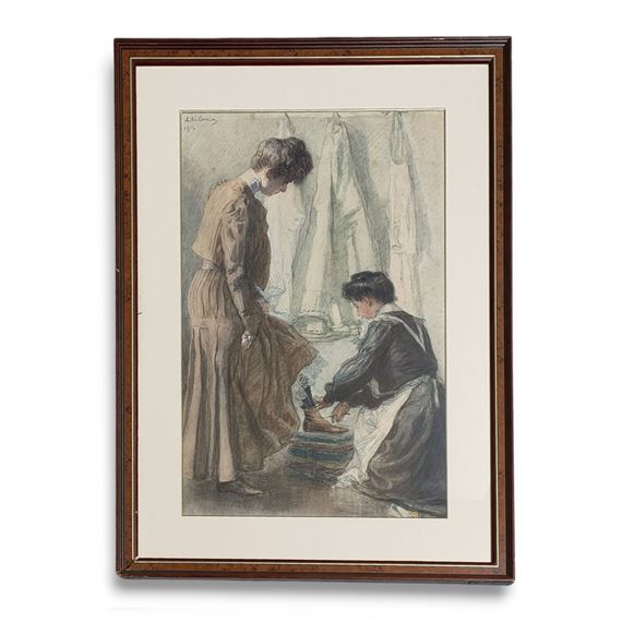 Le lacet by Alexis De Broca, 1912