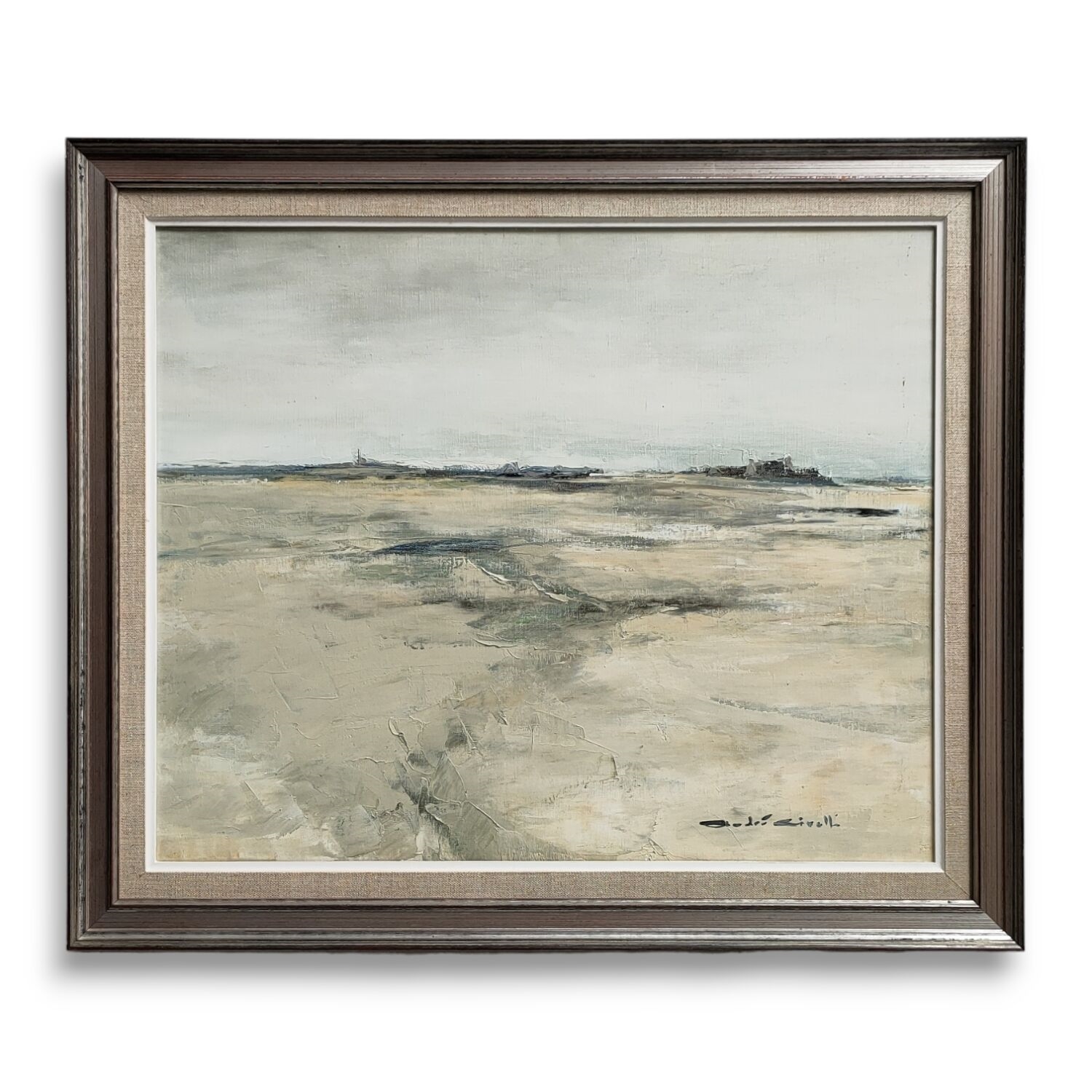 Artwork by André Civelli, Vers Tréguennec, Made of oil on canvas