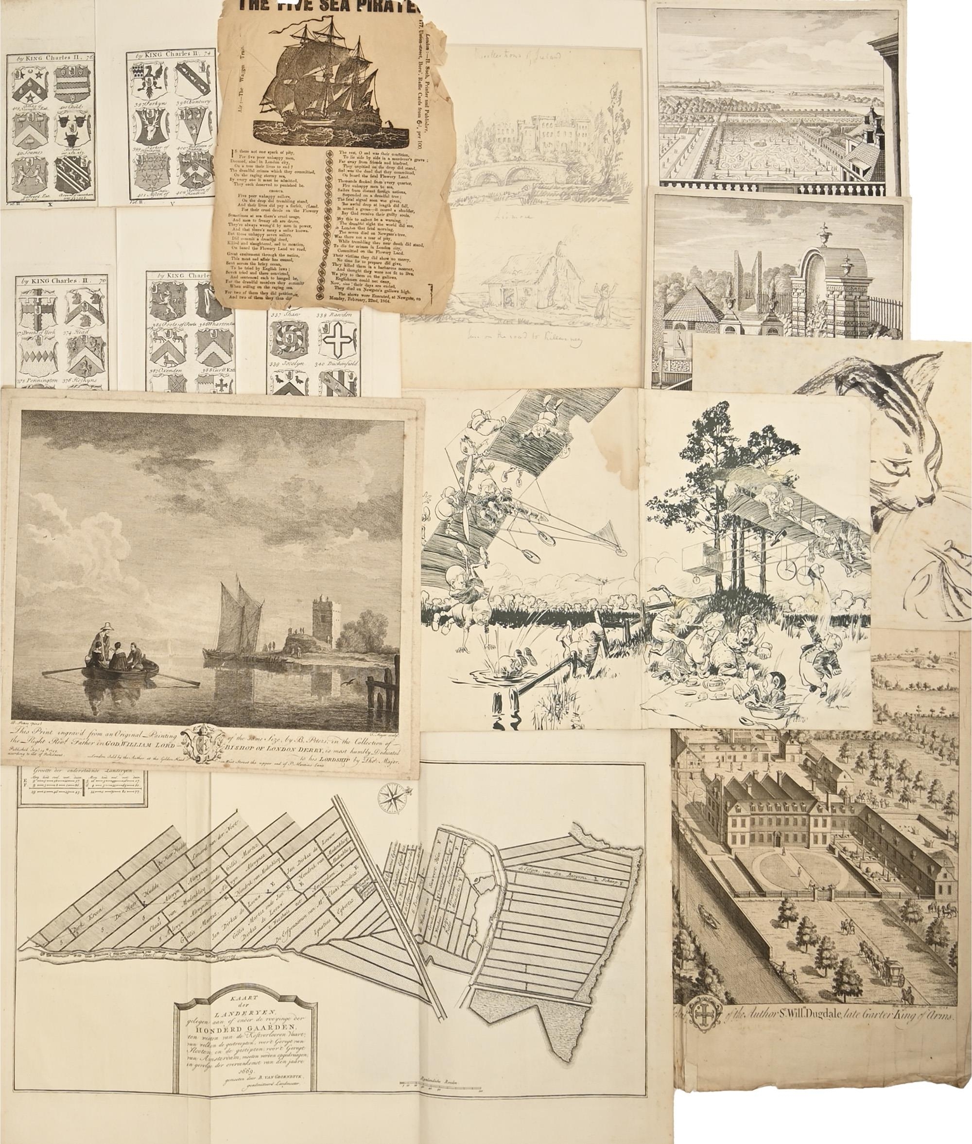 Henry Beighton | A large quantity of miscellaneous pictures, prints and ...