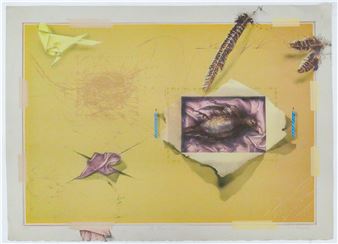 Fred Wessel ''La Muerte'' Lithograph 20.5''x28.5'' Sheet - Fred Wessel