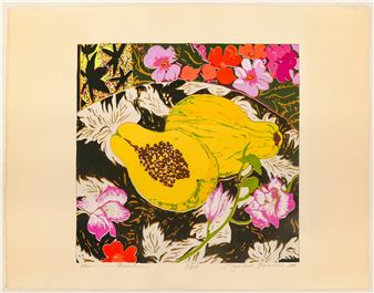 Elizabeth Brinton ''Hawaiian Premium'' 1994 S/N Silkscreen - Elizabeth Brinton