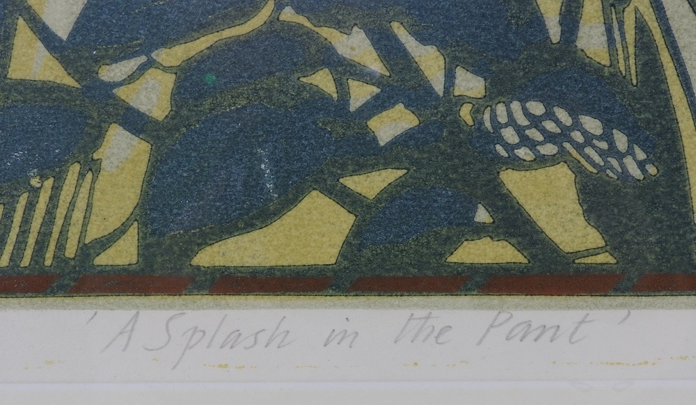 Eric Ravilious | A Splash in the Pant | MutualArt