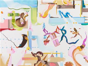 Fiona Rae - Miles McEnery Gallery (515 W 22nd Str.)