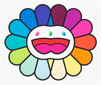 版画 Multicolor Double Face yellow Takashi Murakami | Multicolor Double Face: Yellow (2020) | Artsy