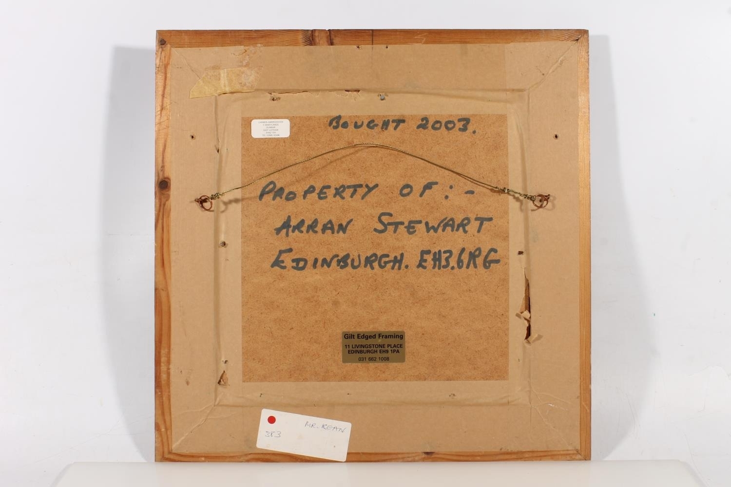 Artwork by Carmen Ambrozevich, Berwick Law, Made of oil painting