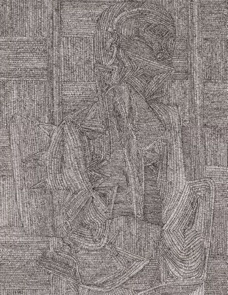 Artwork by Gérard Sendrey, Character, Made of Pen and ink drawing on paper