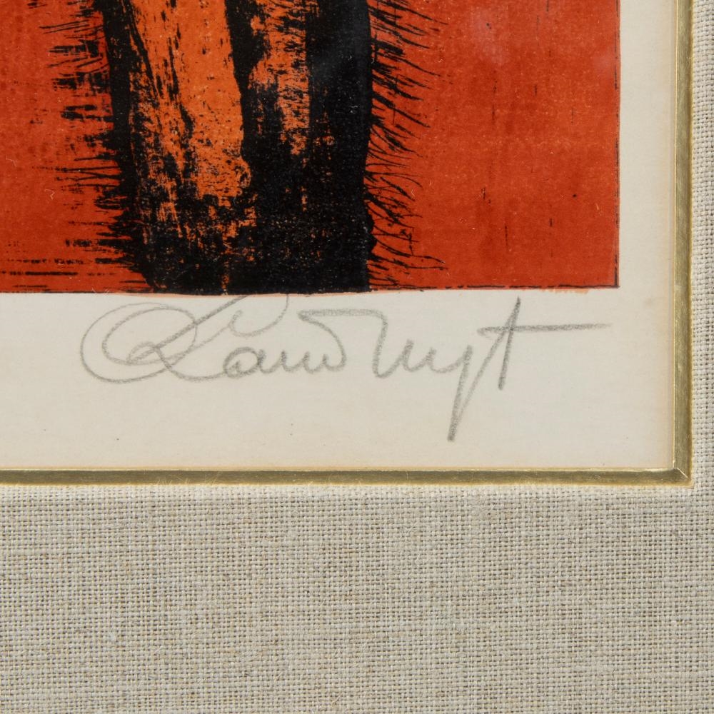 Octave Landuyt | colour lithograph Untitled | MutualArt