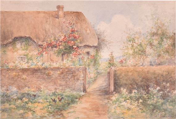 ANNIE L. PRESSLAND - EARLY 20TH CENTURY WATERCOLOUR PAINTING - Annie L. Pressland