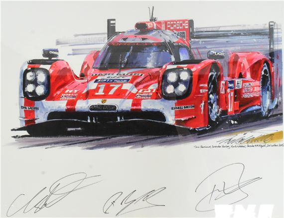 Nicholas Watts | MOTOR RACING - NICHOLAS WATTS - ORIGINAL PAINTING PLUS ...