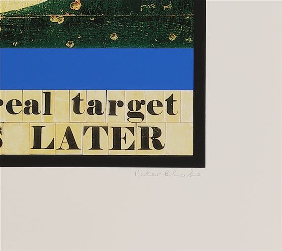 Peter Blake | The Second Real Target 25 Years Later (2009) | MutualArt