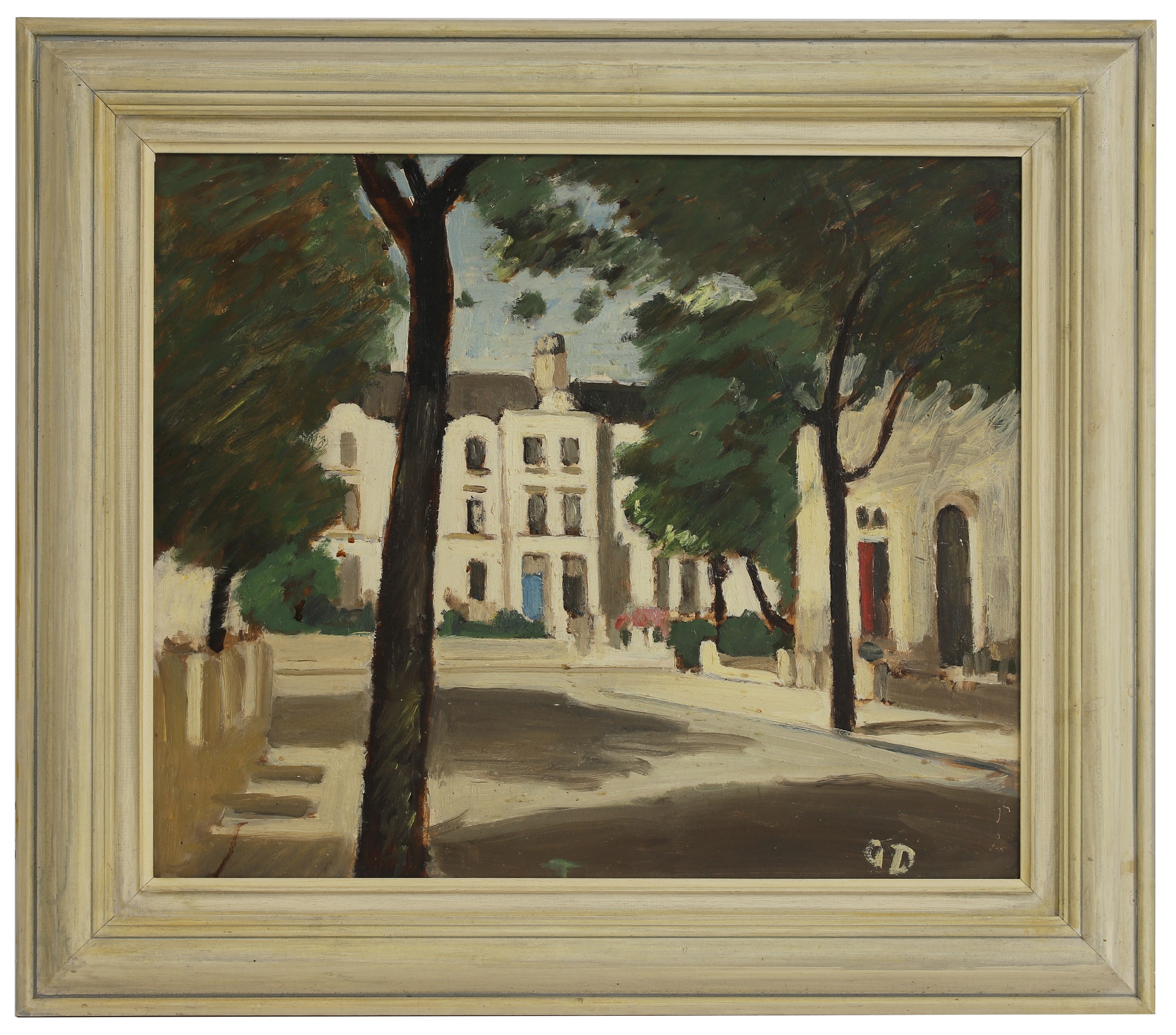 Artwork by Adrian Maurice Daintry, Little Venice I c.1967, Made of oil on board