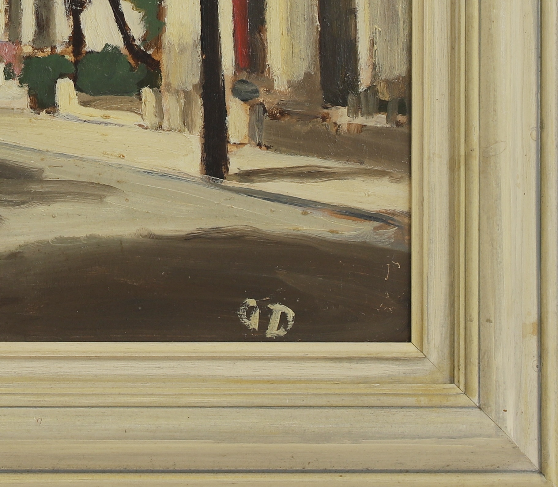 Artwork by Adrian Maurice Daintry, Little Venice I c.1967, Made of oil on board