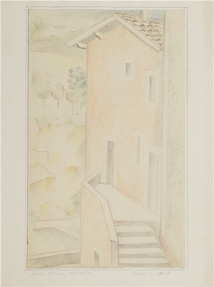 From Riviera Sketches by Paul Nash, 1926