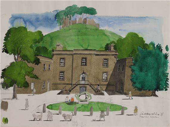 Abbot Hall Kendal by Paul Hogarth, dated '83