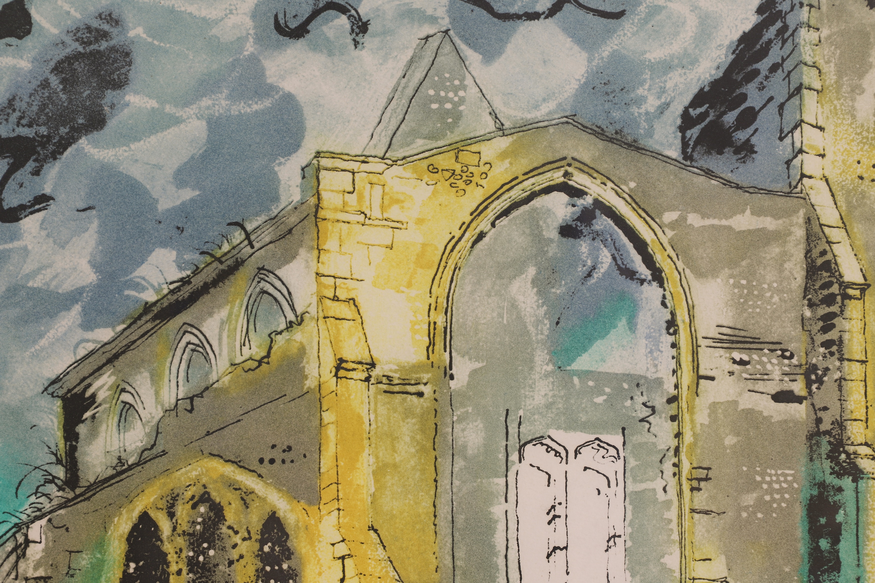 John Piper | Little Cressingham Norfolk (Levinson 365) | MutualArt
