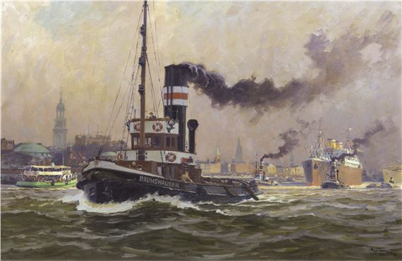 Port of Hamburg - Adolf Mühlhan