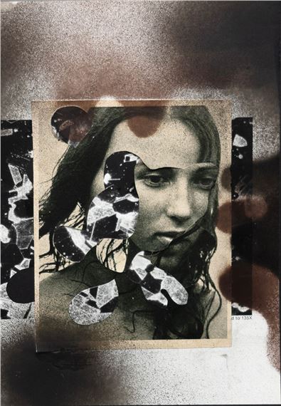 Peter Madden 'Crystal Face by Peter Madden, dated 2012