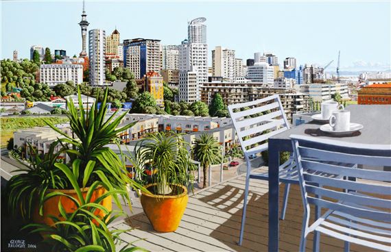 George Baloghy 'Augustus Terrace by George Baloghy, dated 2004