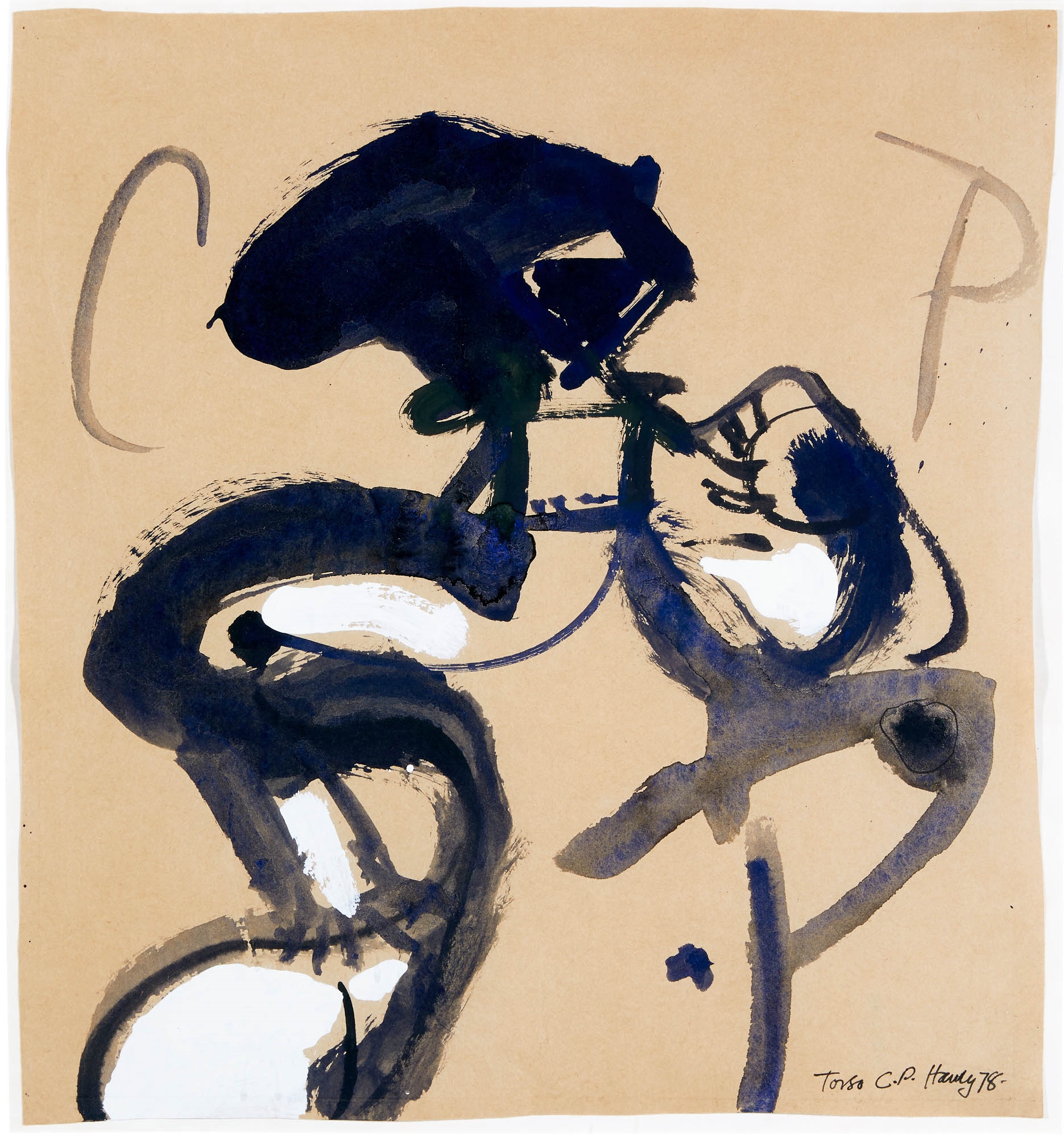 Pat Hanly | Pat Hanly 'Torso C. P (78) | MutualArt