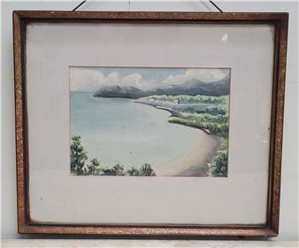 LANDSCAPE WITH BEACH & HOUSES - Doran