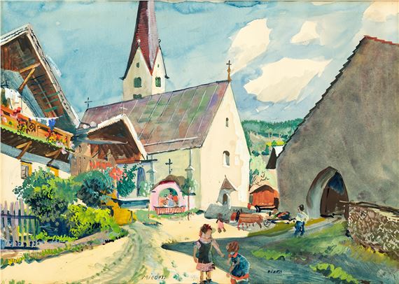Kirche in Mieders in Tirol