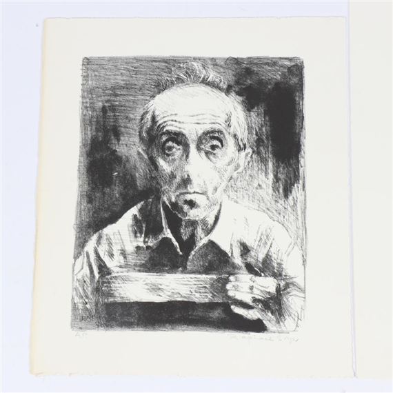 Raphael Soyer | Self Portrait, 1967 (1967) | MutualArt
