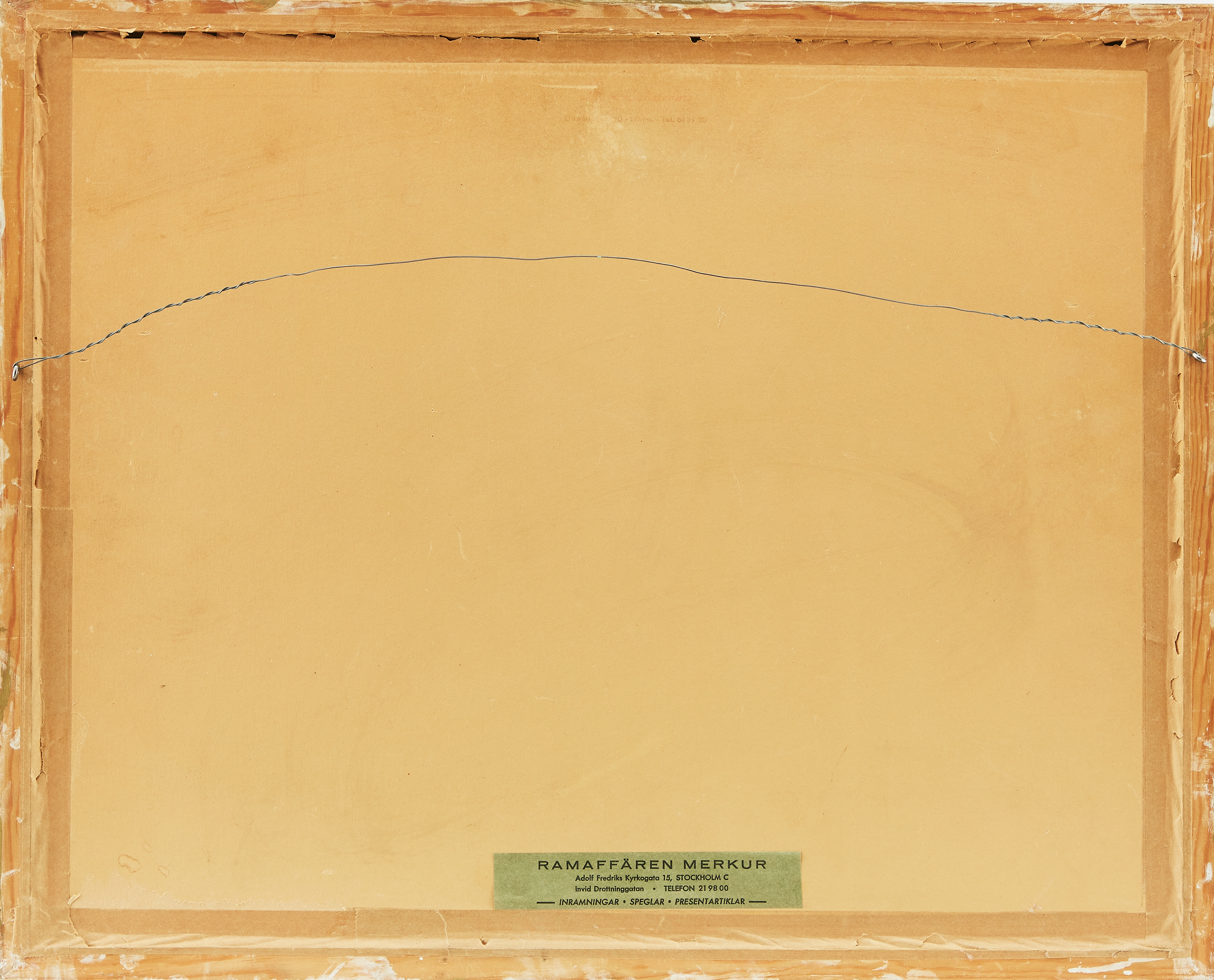 Artwork by Robert Högfeldt, Diskussion vid bordet, Made of watercolor