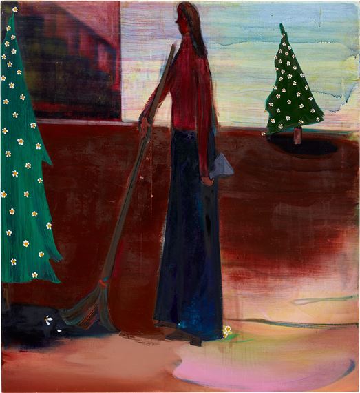 Burn Out in Shredded Heaven 7 by Heidi Hahn, Painted in 2018-2019