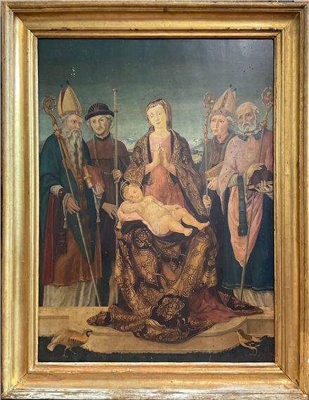 Madonna in trono e Santi - Bartolomeo Vivarini