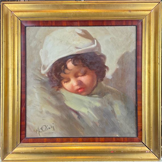 Ritratto di fanciulla addormentata by Manlio Ciani