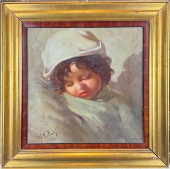 Ritratto di fanciulla addormentata - Manlio Ciani