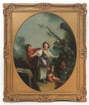 School of Jean Baptiste Huet Oil Painting - Jean-Baptiste Huet