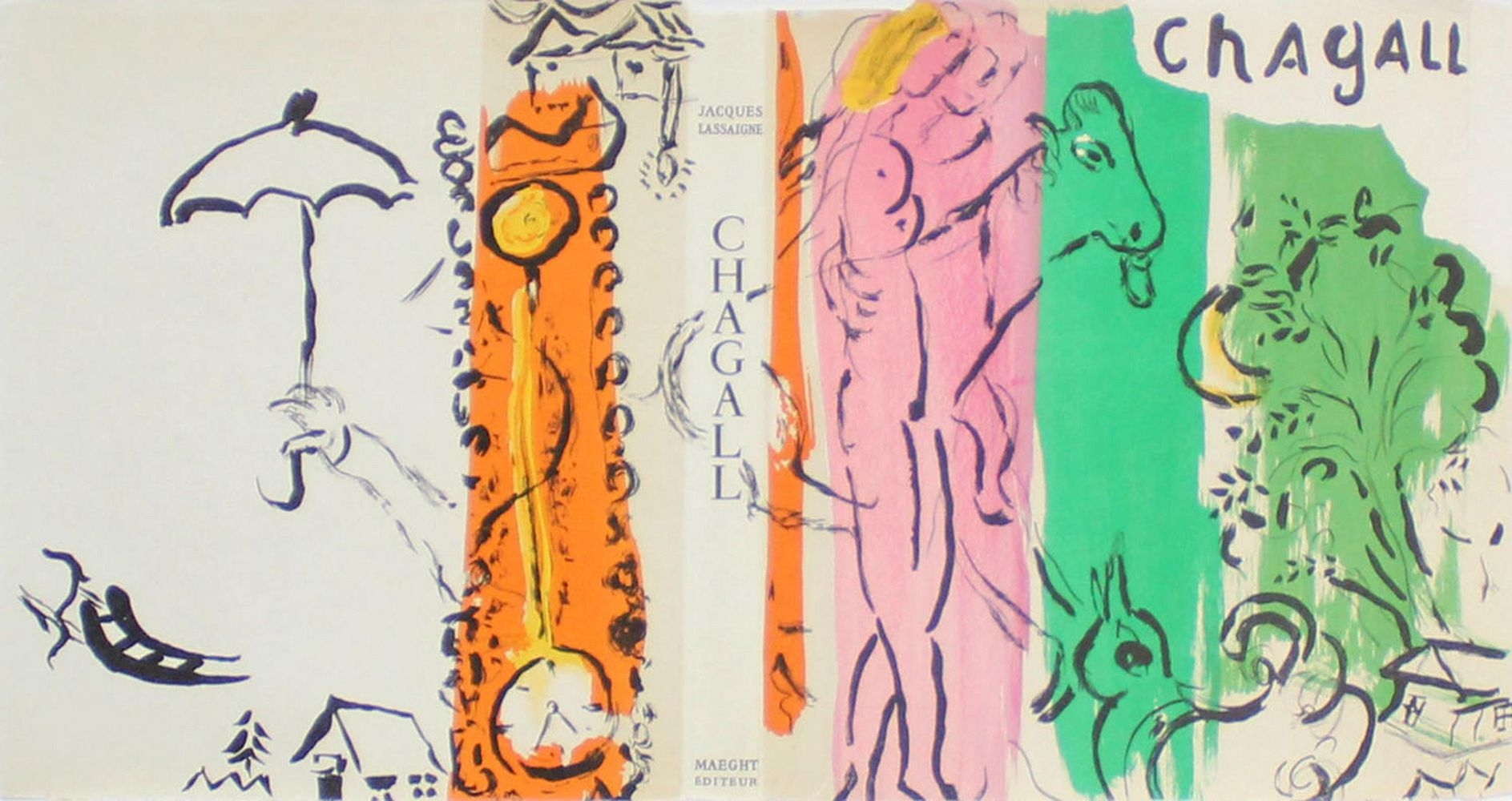 Marc Chagall | Marc Chagall - Chagall by Jaques Lassaigne Cover (1957 ...