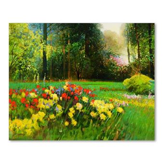 Ming Feng, "Timberland" Original Oil Painting on Canvas, Hand Signed with Letter of Authenticity. - Ming Feng