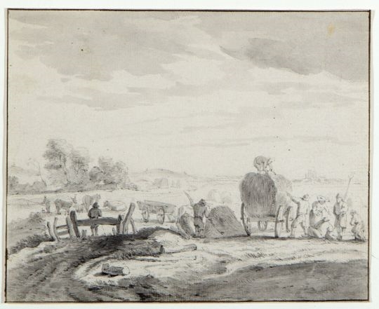 Artwork by Josua de Grave, Grave, Josua de. 1643 Amsterdam - Den Haag 1712. Zugeschrieben, Made of Bleistiftzeichn