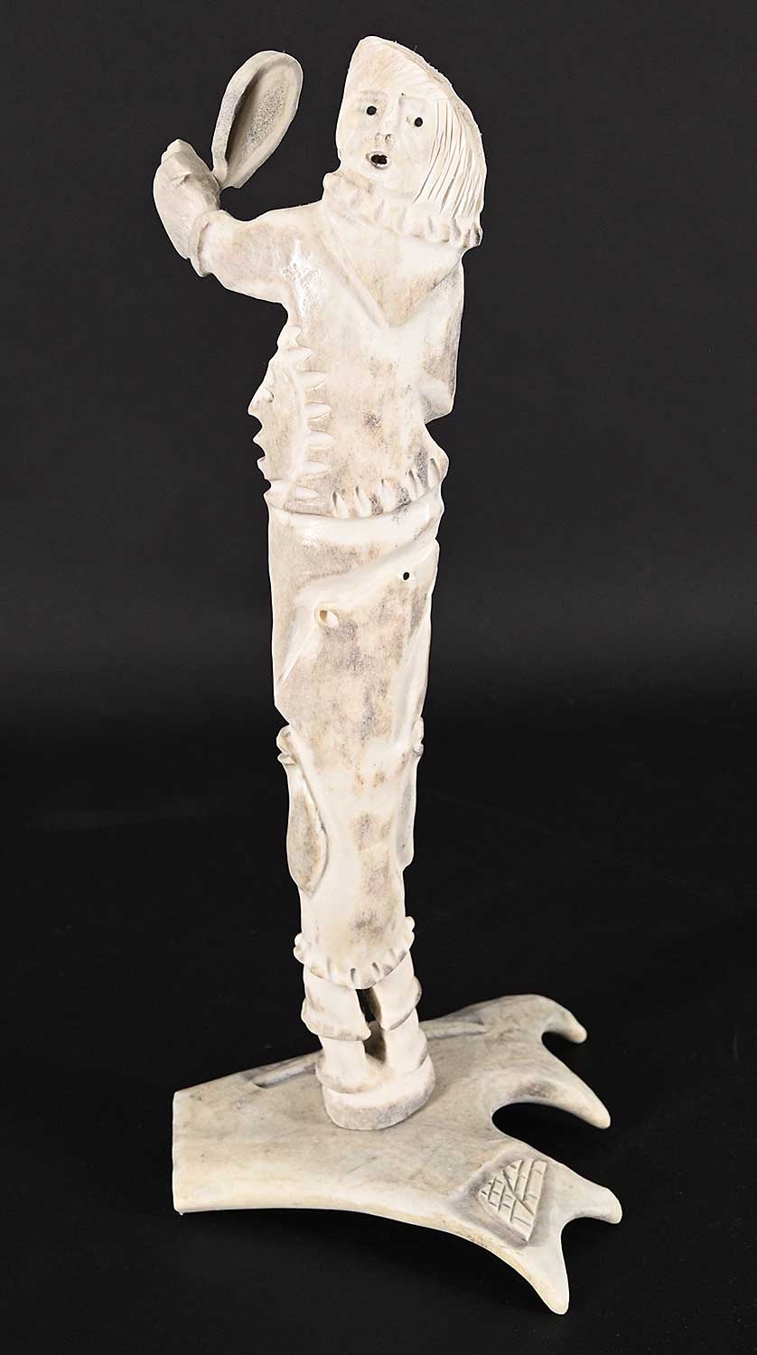 Artwork by Guyasee Veevee, Untitled - Sky High, Made of bone sculpture