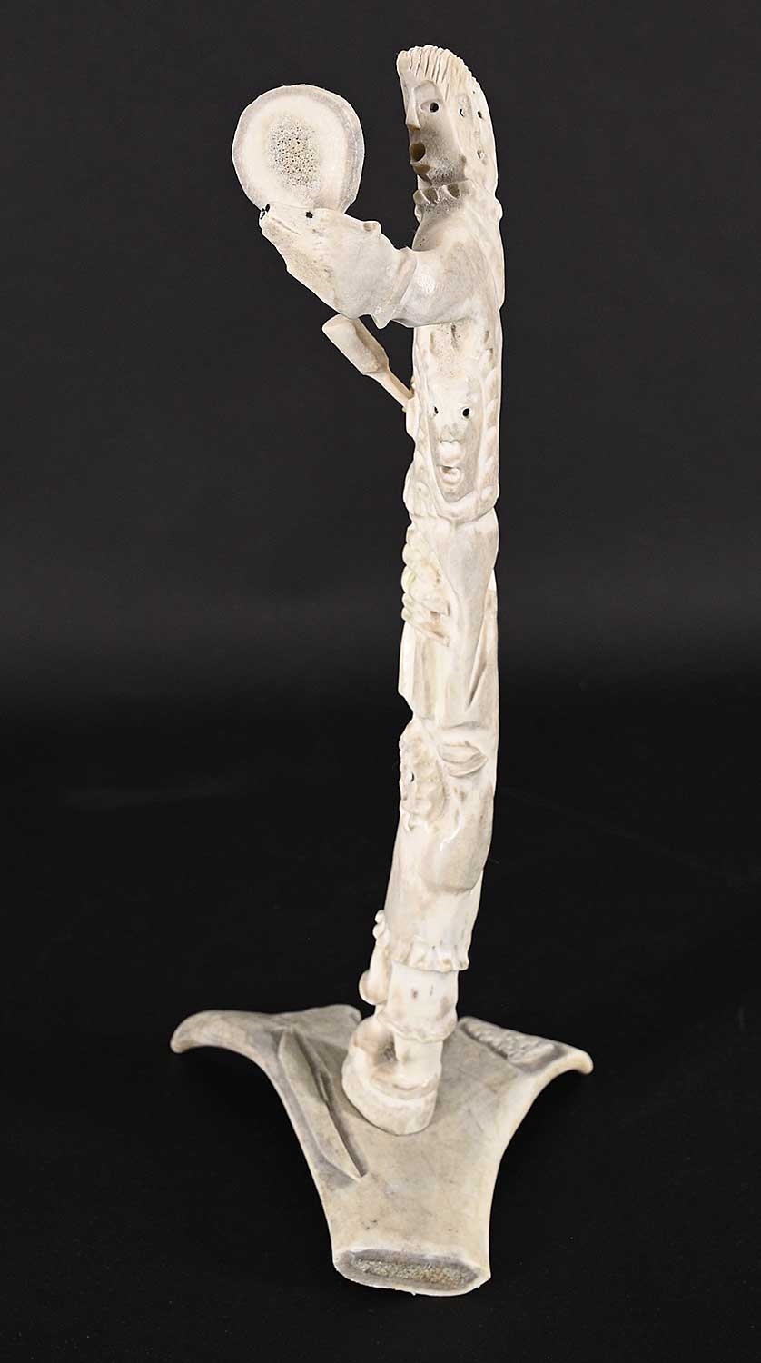Artwork by Guyasee Veevee, Untitled - Sky High, Made of bone sculpture
