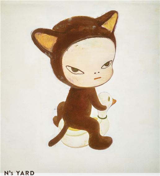 Yoshitomo Nara | Harmless Kitty; Little Bunny in the Box); Princess of ...