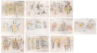 10 Anatomy and Drawing Studies - Terence Coyle