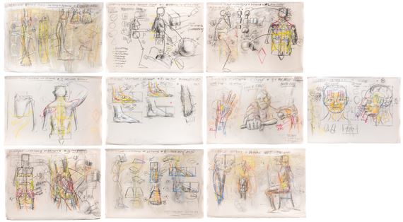 10 Anatomy and Drawing Studies - Terence Coyle