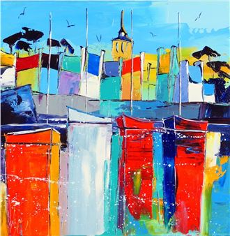 Reflets à Locmariaquer - Jean Douchez