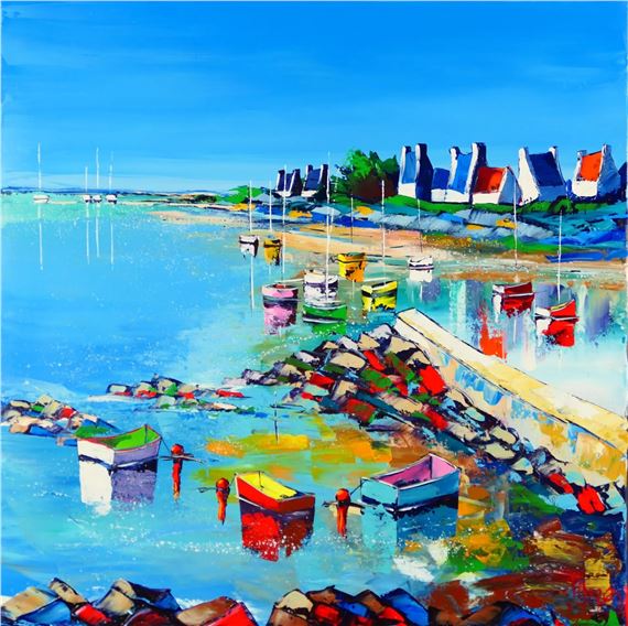 Plage de Kerfissien - Cléder by Jean Douchez