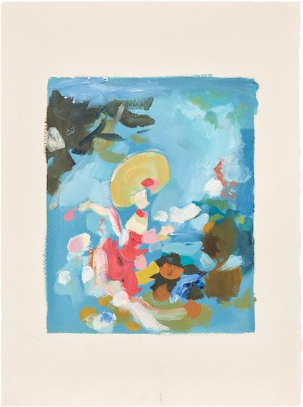 Color Study (Oil Study n.6) by Jean-Honoré Fragonard, Eleanor Johnson, Painted in 2018