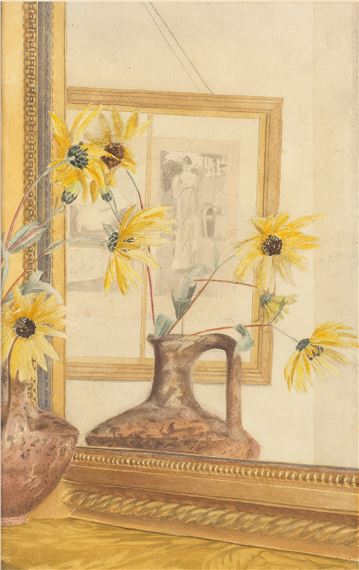 A Corner of Sir Lawrence Alma-Tadema's Studio - Anna Alma-Tadema