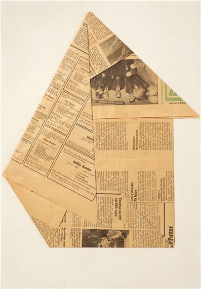 Nacht by Hermann Glöckner, 1974