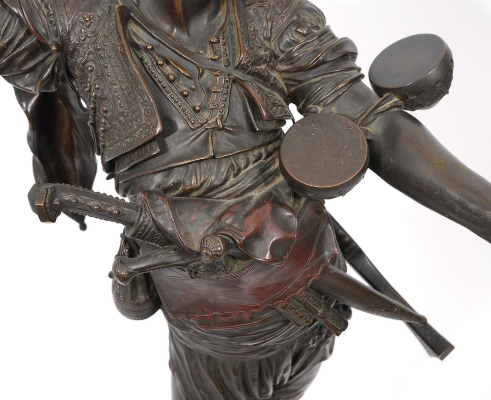 Artwork by Émile Coriolan Hippolyte Guillemin, Emile Coriolan Hippolyte Guillemin Bronze Orientalist Sculpture, Made of bronze sculpture