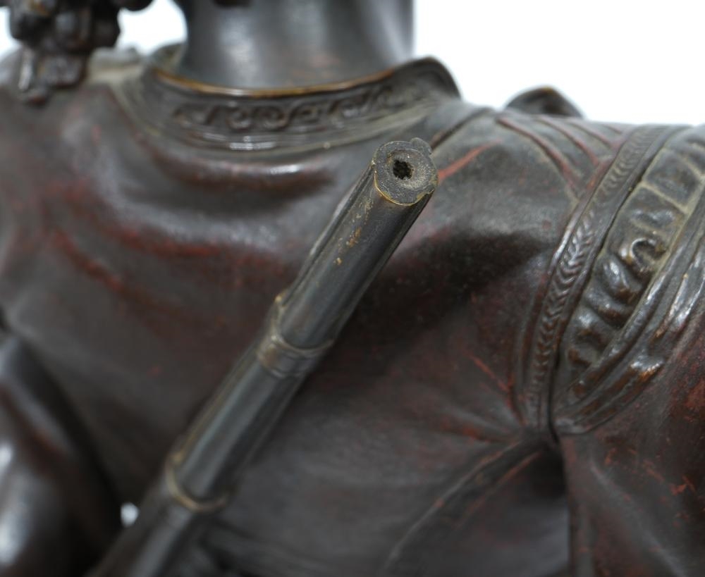 Artwork by Émile Coriolan Hippolyte Guillemin, Emile Coriolan Hippolyte Guillemin Bronze Orientalist Sculpture, Made of bronze sculpture